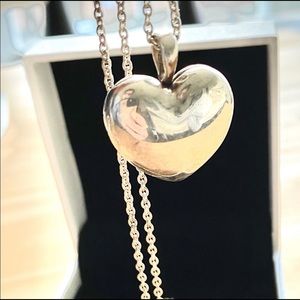 Pandora Sterling Silver Heart Pendant